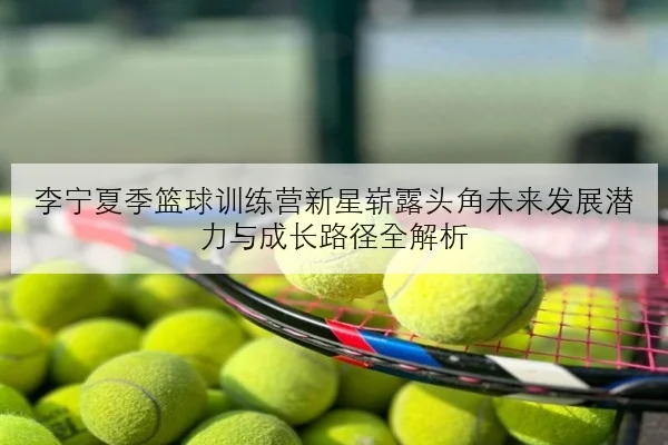 李宁夏季篮球训练营新星崭露头角未来发展潜力与成长路径全解析